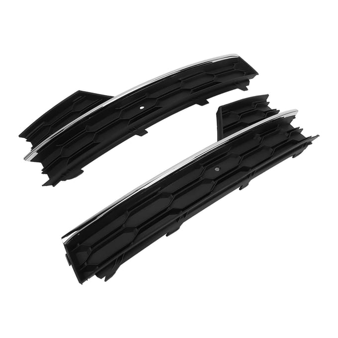 1 Paar Mistlichtroosterafdekking 5E0807682G Links Rechts Vervanging Voor OCTAVIA Combi Facelift 5E 2017 black