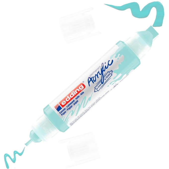 Edding 5400 3D double liner - Acrylmarker - Pastel Blauw (916)