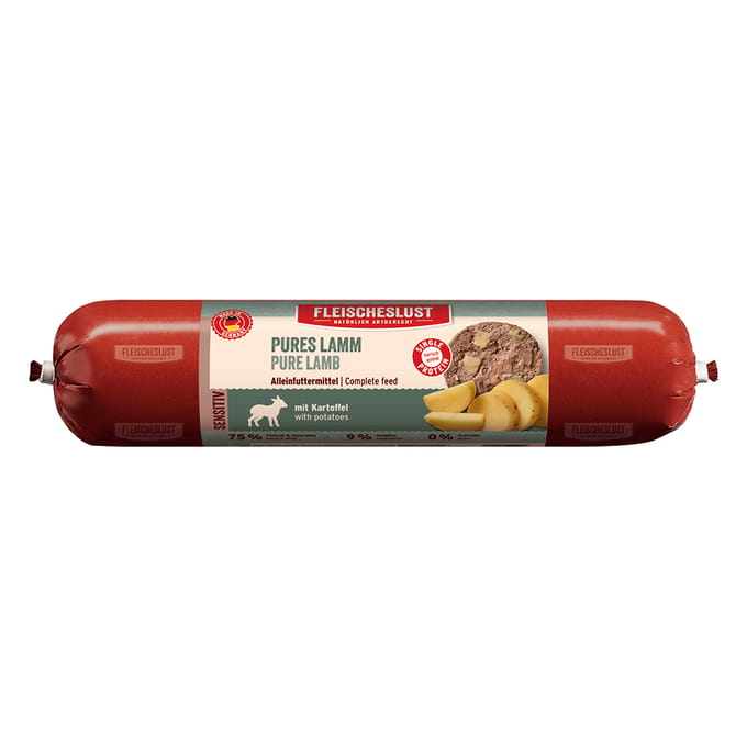 Fleischeslust Sensitiv 6 x 800 g - Pure Lam met Aardappelen