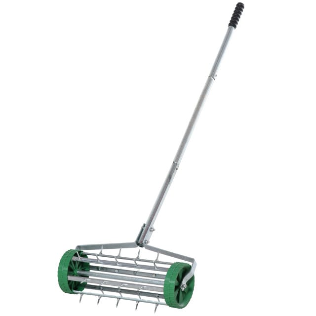 4goodz Gazonbeluchter lengte verstelbaar handverticuteer 139x42x15 cm