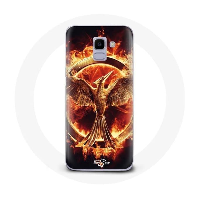 Coque pour Samsung Galaxy A8 2018 Hunger Games Film Logo
