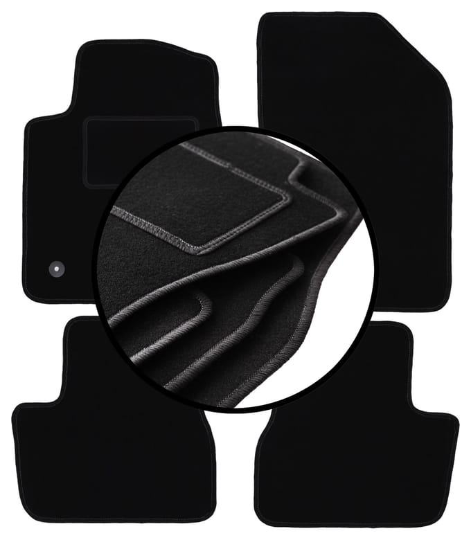 Complete set veloursmatten voor: Peugeot 2008 I crossover (2013-2019)