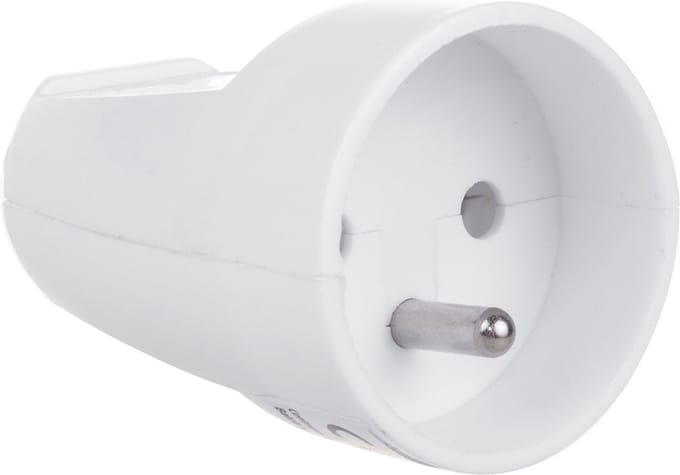 Maclean - Stekker - Aardingscontactdoos Type-E - Contactdoos met aarding - Max 3680W 16A 250V