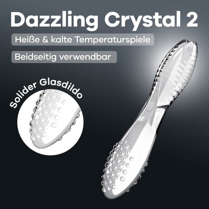 Satisfyer 'Dazzling Crystal 2', 20 cm