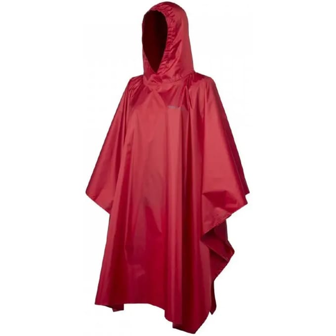 Trekmates Tour Regen Poncho (Maat - OS, Kleur - Chilli Pepper)