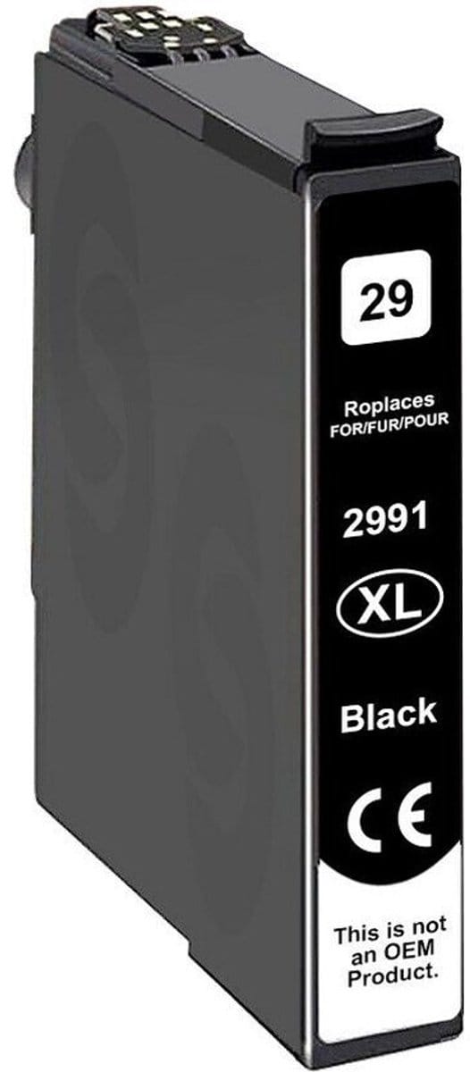 26XL Zwart - Huismerk inktcartridge compatible met Epson Expression Premium XP 510 / Epson Expression Premium XP 520 / Epson Expression Premium XP 600 / Epson Expression Premium XP 605 / Epson Expression Premium XP 610 / Expression Premium XP 615