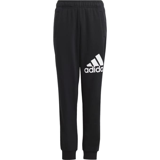Joggingbroek klassieke pasvorm katoen grote logo kind adidas Essentials