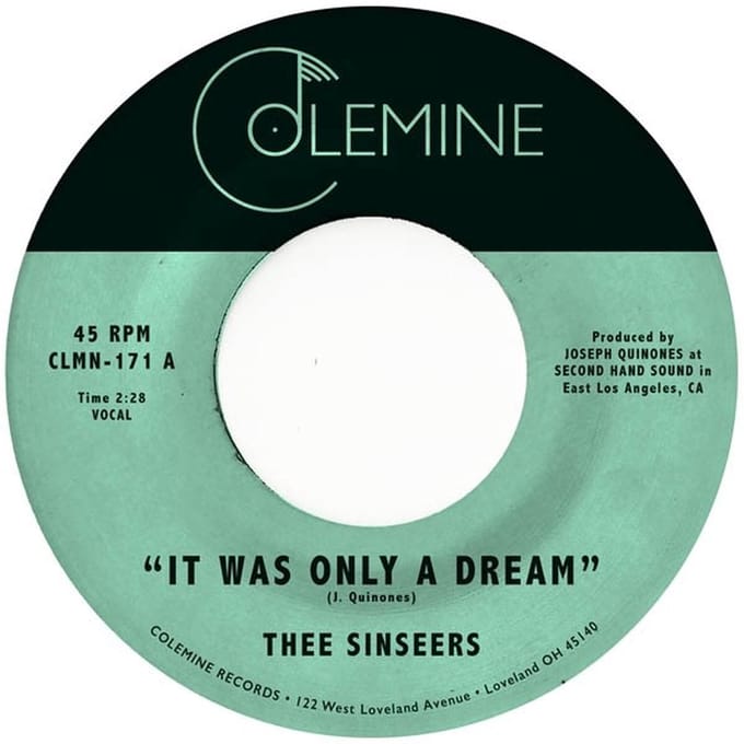 Sinseers - It Was Only A Dream (7" Single)