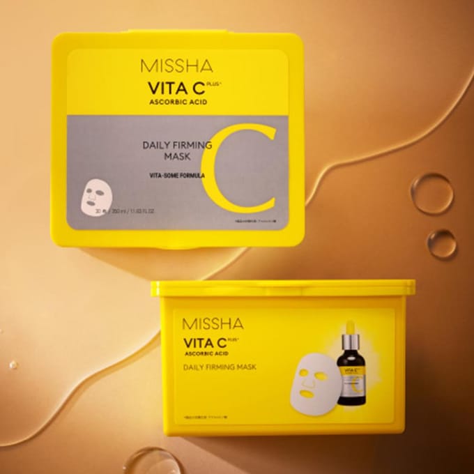MISSHA - Vita C Plus Daily Toning Sheet Mask 30 sheets