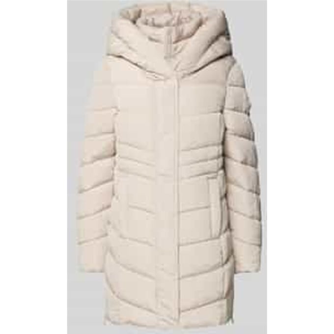 Tom Tailor - Pufferjas in 2-in-1-look - Maat XXL - cold beige