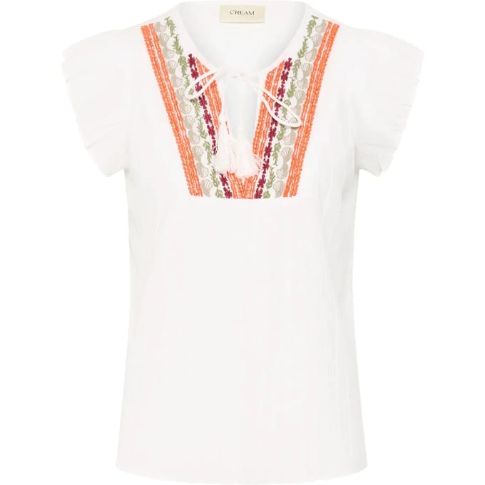 Vrouwenblouse Cream Wilja