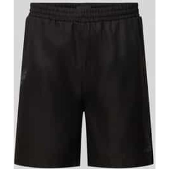 Shorts met logo en elastische tailleband