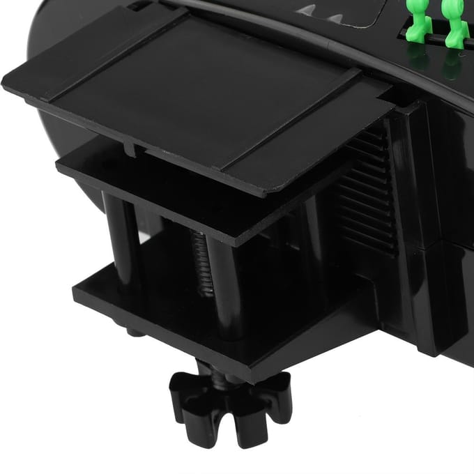 WT-180A Plastic Batterij Smart Timing Automatische Voederbak Vissenkom Timer Voer Dispenser black