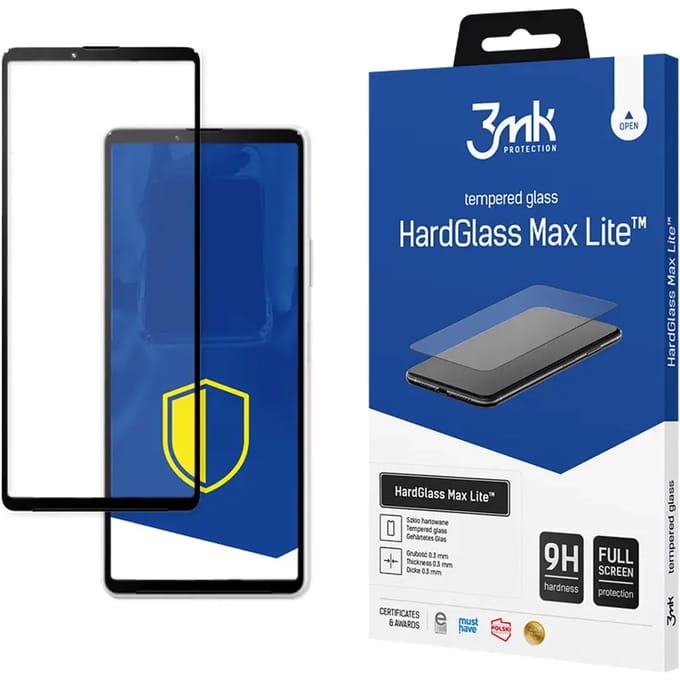 Versterkt gehard glas 3MK Sony Xperia 10 III 5G HardGlass Max Lite™