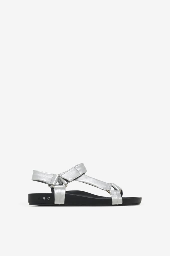 IRO Paris Kallyta Sandals Silver Taglia: 40 | Infradito Outlet | Donna | Grigio