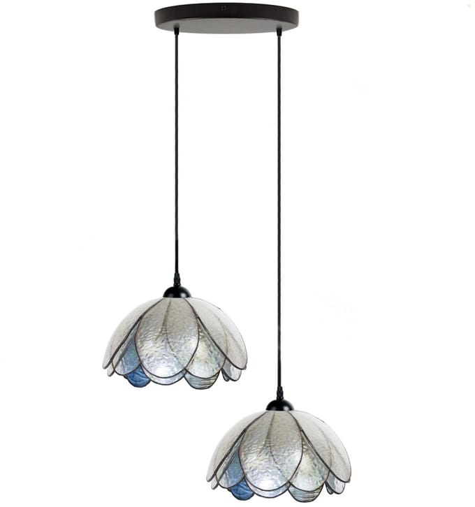 Tiffany Kroonluchter Sparkling Pioenroos 2 - Art Deco Trade