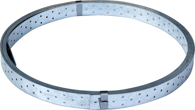 Verzinkt Bandijzer 40x2 mm voor Houtconstructies en Bevestiging - 10 Meter