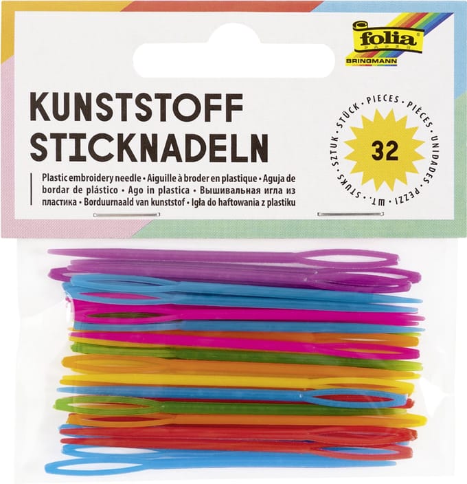Borduurnaalden  kunststof