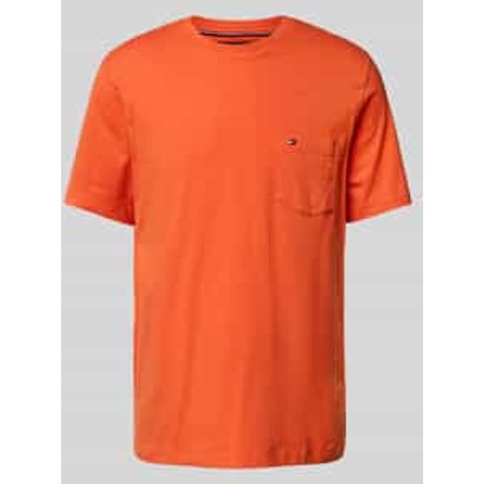 Regular fit T-shirt van puur katoen