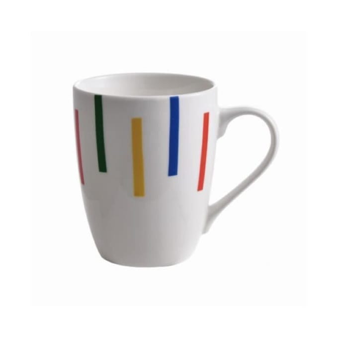 Kopjes - BENETTON - Po - Porselein Bone China - 360 ml - Set van 4 stuks