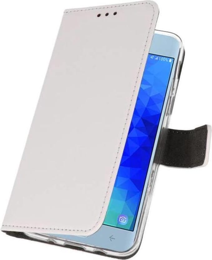 Bestcases Pasjeshouder Telefoonhoesje Samsung Galaxy J3 (2018) -  Wit