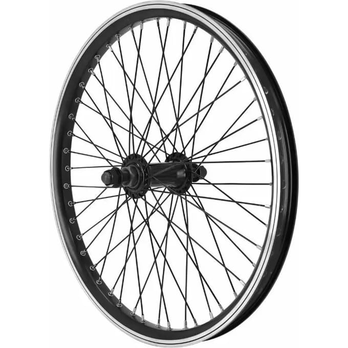 Voorwiel aluminium naaf met moeren Velox