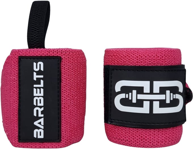 Barbelts Wrist wraps - Roze - 50cm