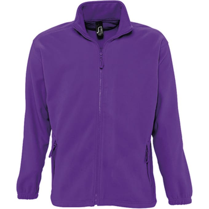 SOL'S Fleecejacket North L742 - Dark Purple - XXL