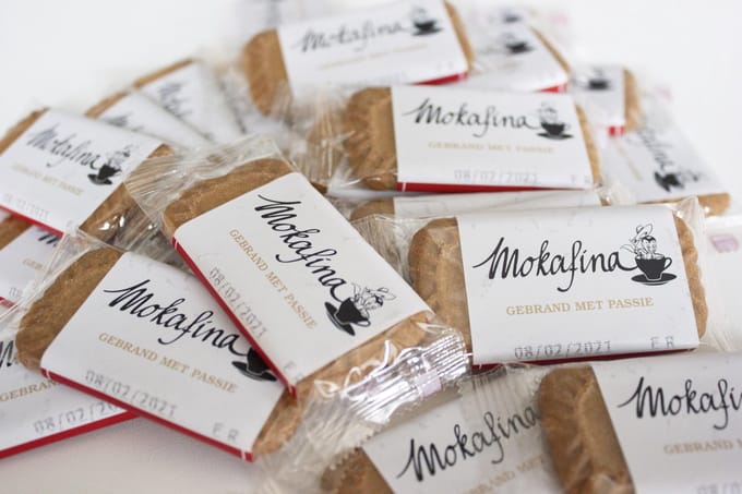 Mokafina / Lotus speculoos - 300 stuks - individueel verpakt