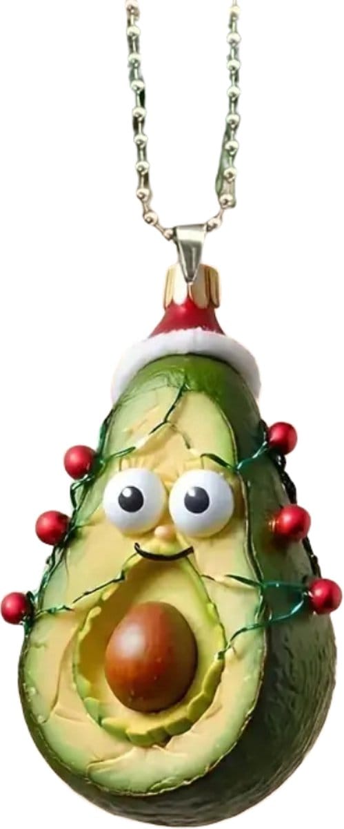 Livano Kerstballen - Kerstversiering - Acryl - Avocado - Feestelijke Decoratie - E