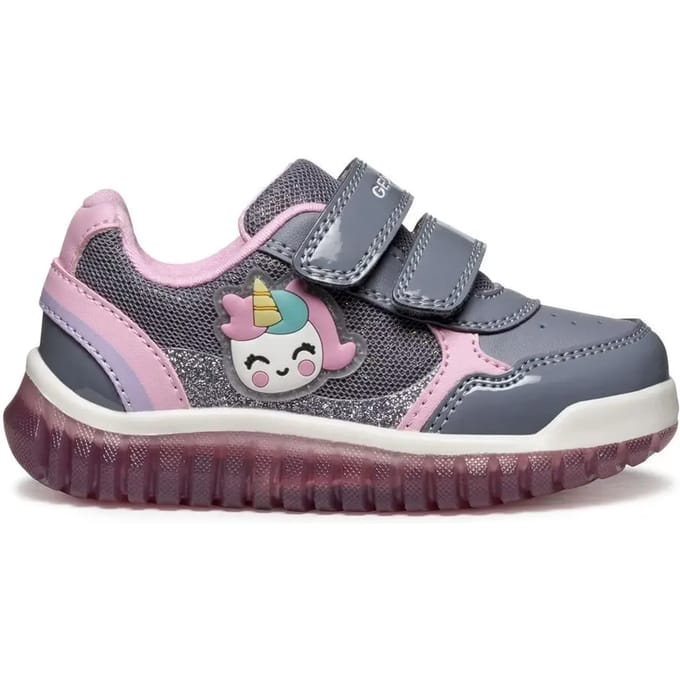 Geox Lightyloo Baby Schoenen Grijs EU 21 Meisje