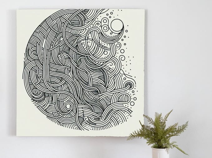 Kunstprint | Wanddecoratie | Forex | 75 × 75 cm
