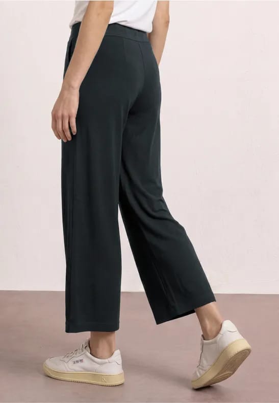 7/8 broek met wijde pijpen in Loose Fit