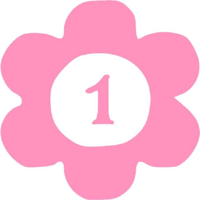 Containersticker Bloem