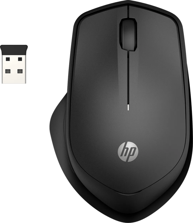 HP 280M - Draadloze muis - Extra stil - Ergonomisch ontwerp - Zwart