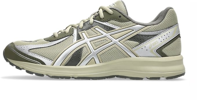ASICS Jog 100S - Sneakers - Unisex - Khaki Silver