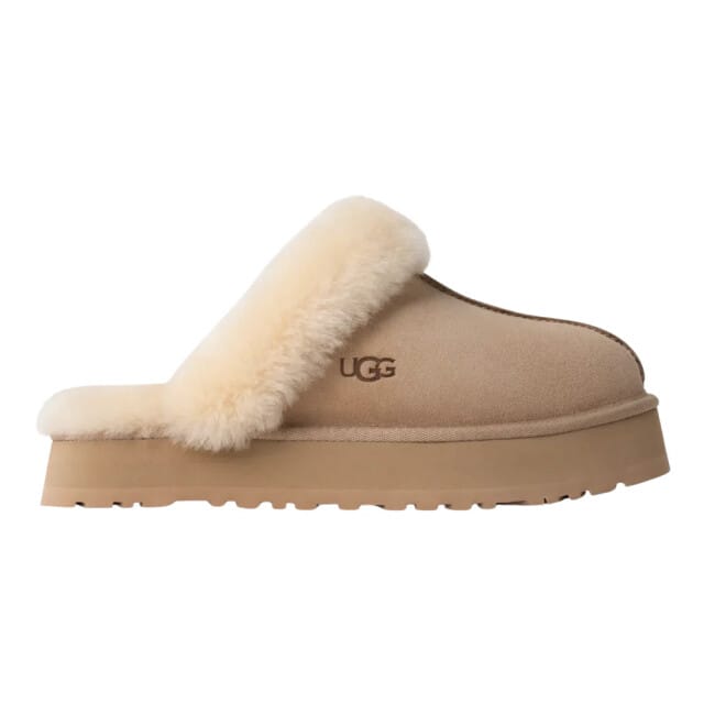 UGG® Disquette for Women in Tan, Size 5, Suede/Polyester