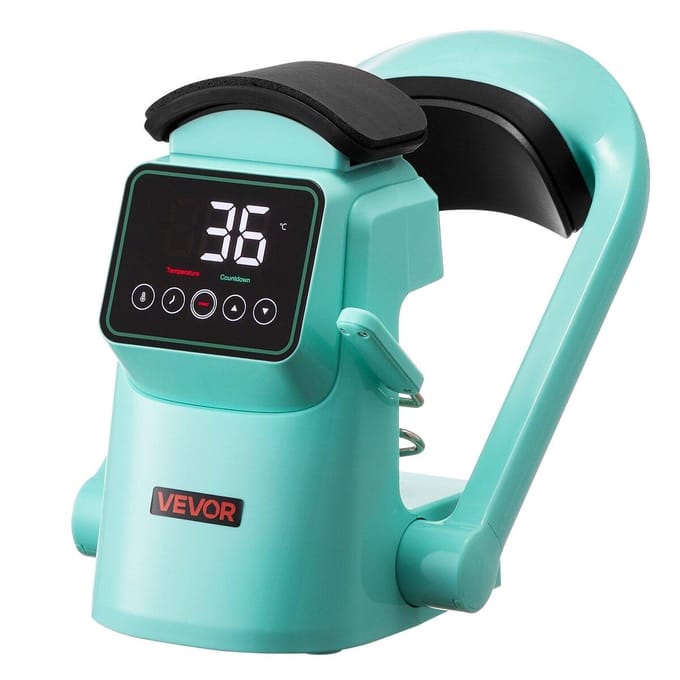 Automatische Hoed Warmtepers Machine 2 stuks Verwisselbare Platen Touchscreen Groen