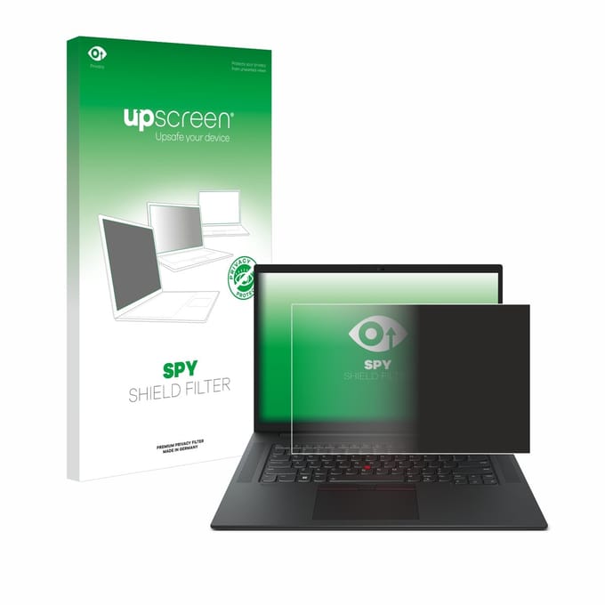 upscreen - privacyscherm voor Lenovo ThinkPad P1 Gen 6 16" - privacy filter screenfilter Blauwlichtfilter