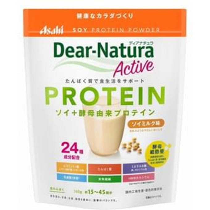 Dear-Natura Active Soy Protein Powder Soy Milk Flavor - 360g