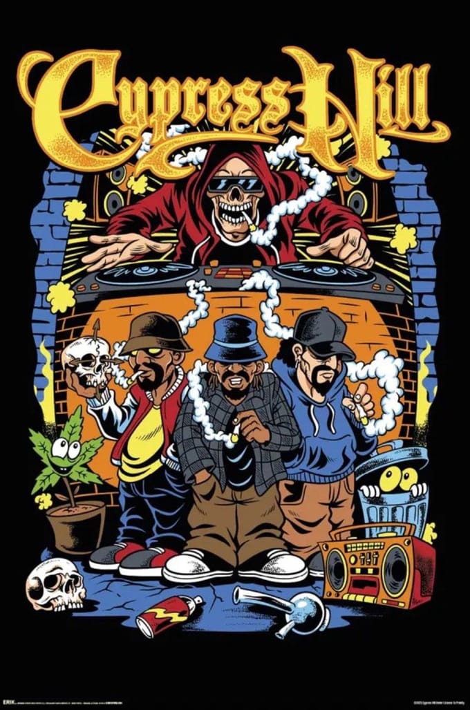 Poster Cypress Hill 150/gsm Glossy Paper 61x91,5 cm