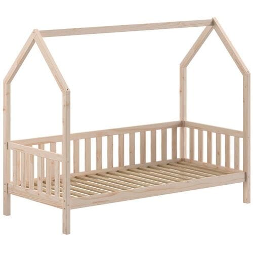 Jaxx Cabane huisbed 90x200 Onbehandeld/Naturel unisex