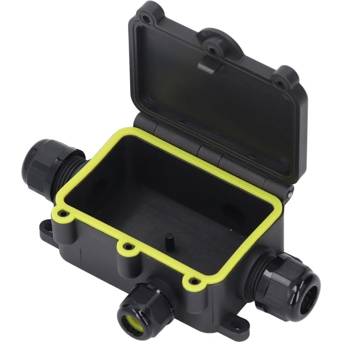 4-weg aansluitdoos IP68 waterdicht externe elektrische stroomkabeldoos ondergrondse kabelconnector