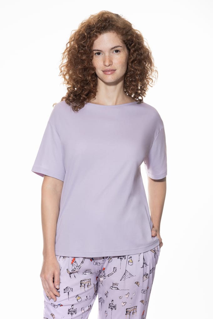 T-shirt Serie Fine Elegance Violet Cake