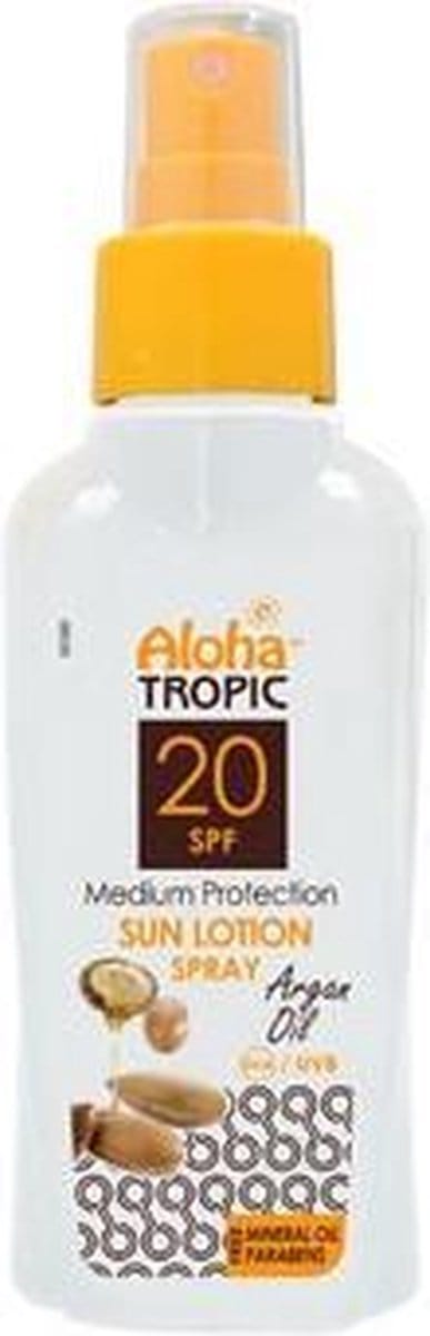 Aloha Tropic Zon Lotion Arganolie *Micro* SPF20 100ml