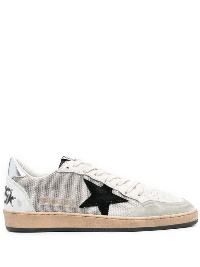 Ball Star Net Upper Suede Star Laminated Heel Crack Spur
