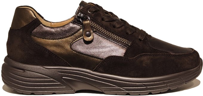 Hartjes - 162.2602/31 - Dames veterschoenen - Kleur: Bruin - Maat: 41