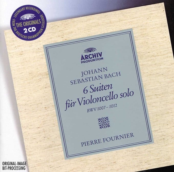 Pierre Fournier - Bach: 6 Cello Suites Bwv 1007 - 1012 (2 CD)