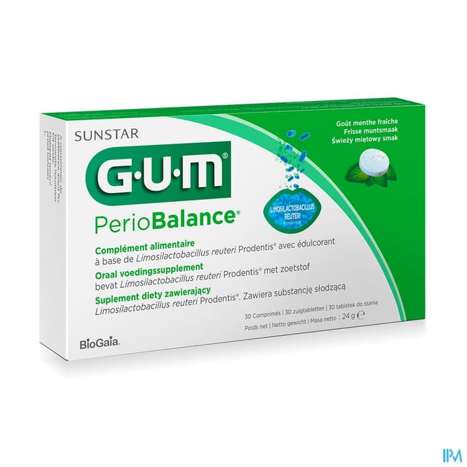 GUM PerioBalance Tabletten - 30 stuks
