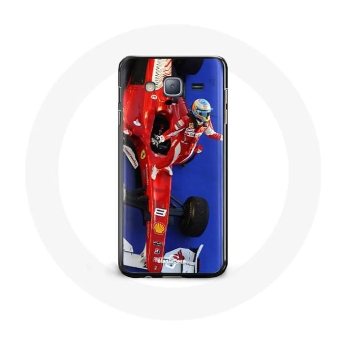 Case voor Samsung Galaxy J5 2016 Formule 1 Fernando Alonso F1 Racing Driver Rood